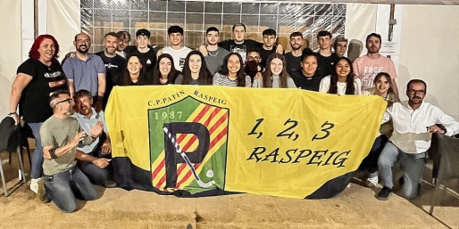 La Directiva del CP PATIN RASPEIG cena con los primeros equipos para despedir la temporada 2023/24