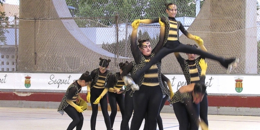 Tremendas todas las patinadoras de Patinaje Artístico.
