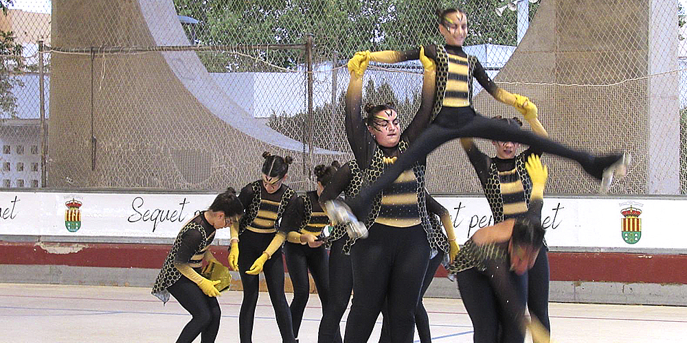 Tremendas todas las patinadoras de Patinaje Artístico.